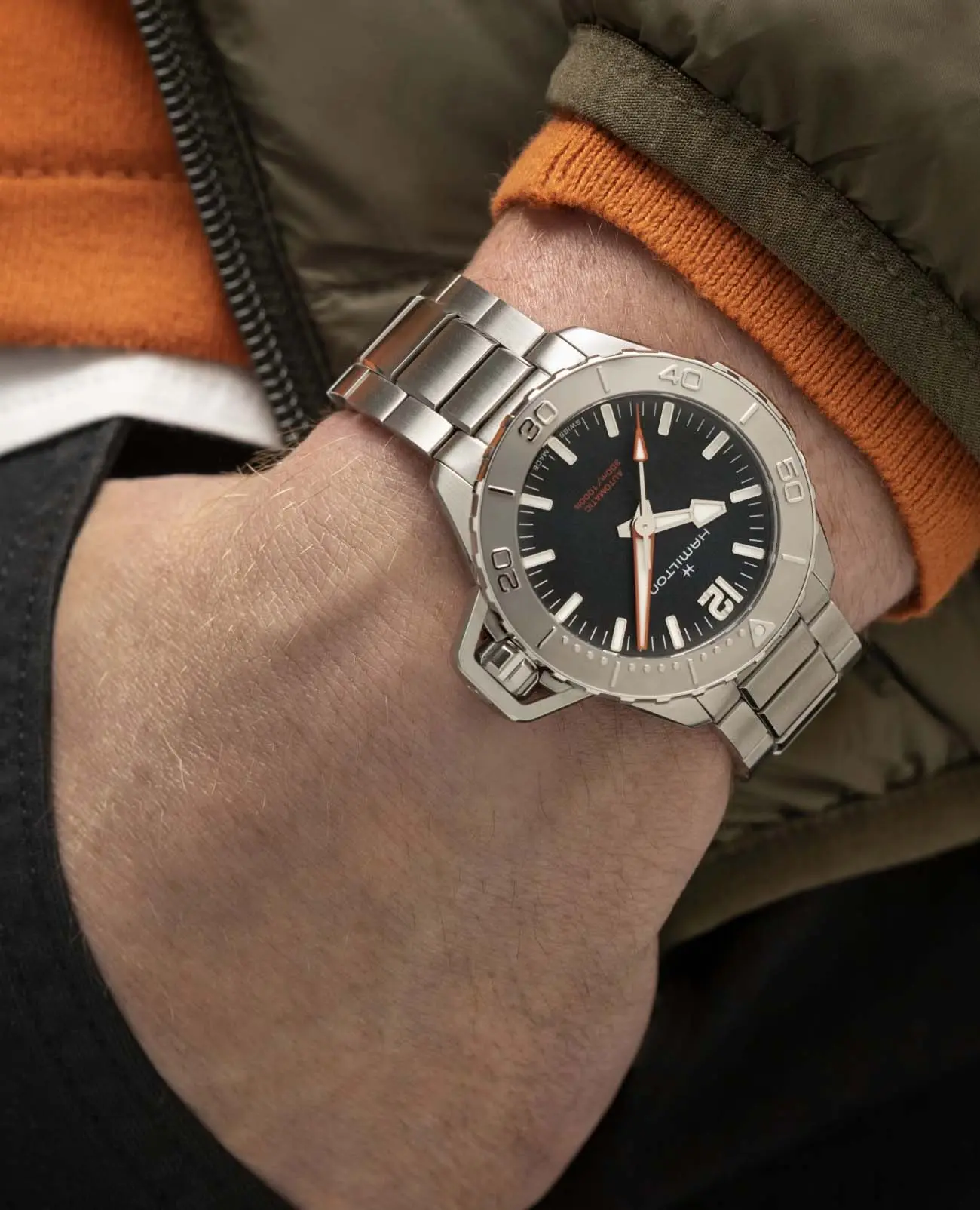 Наручные часы Hamilton Khaki Navy H77485130