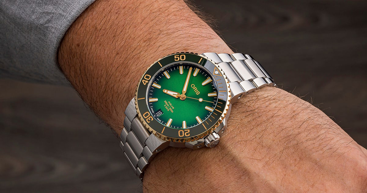 Наручные часы Oris Aquis 40077696357