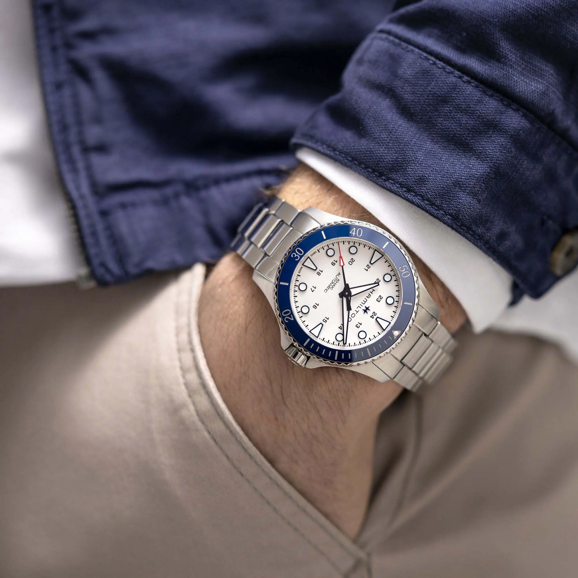 Наручные часы Hamilton Khaki Navy H82505150