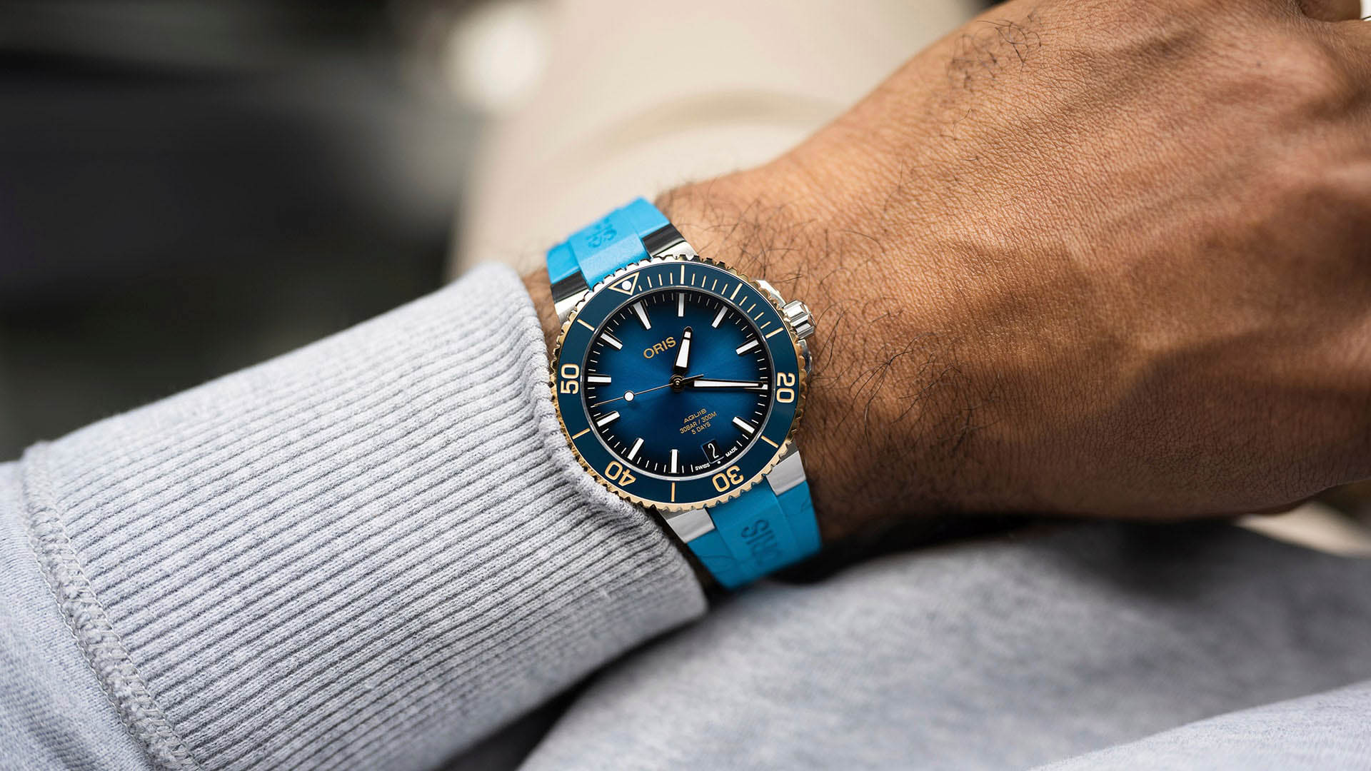 Наручные часы Oris Aquis 40077696355