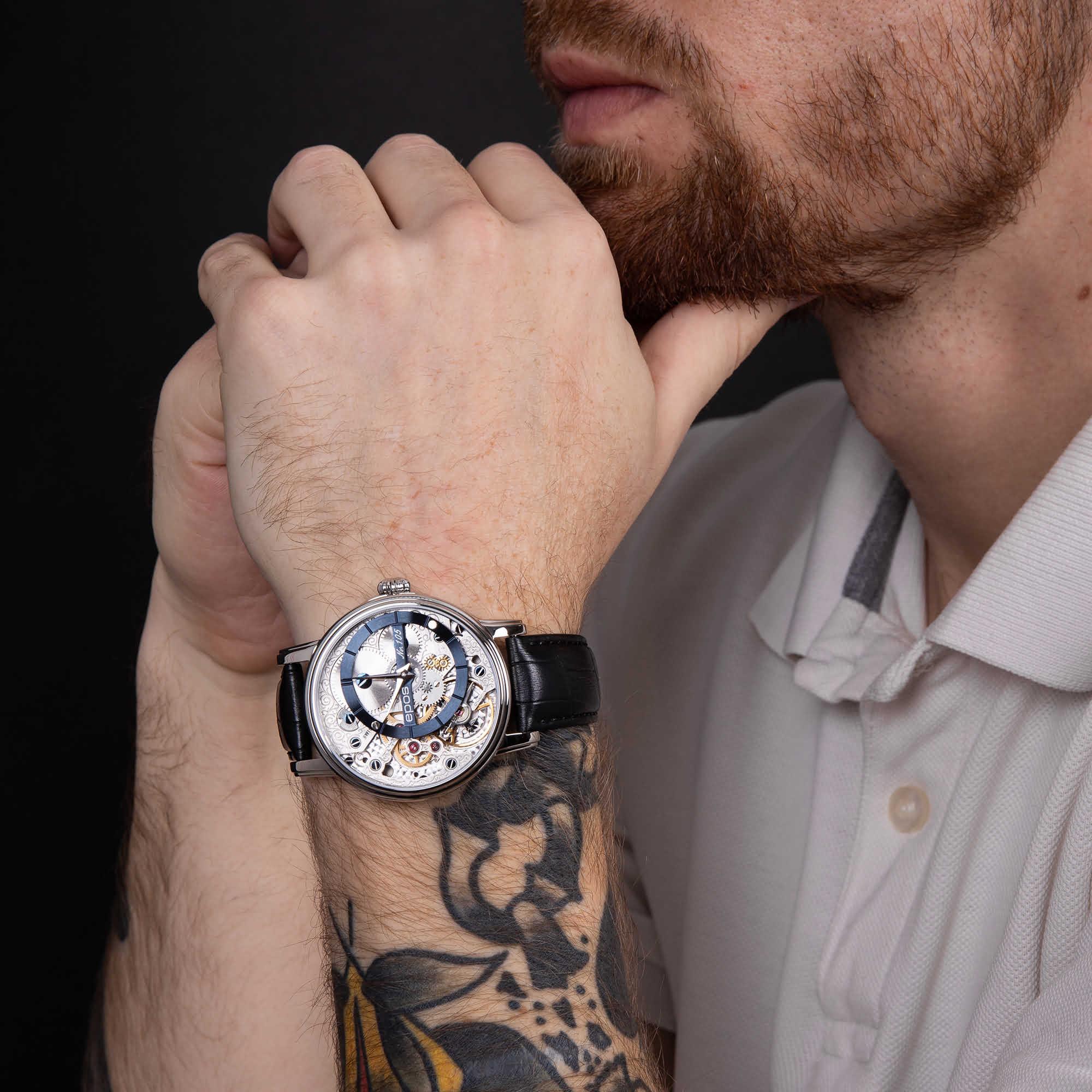 Наручные часы Epos Oeuvre d'art Limited Edition 3435.313.20.16.25