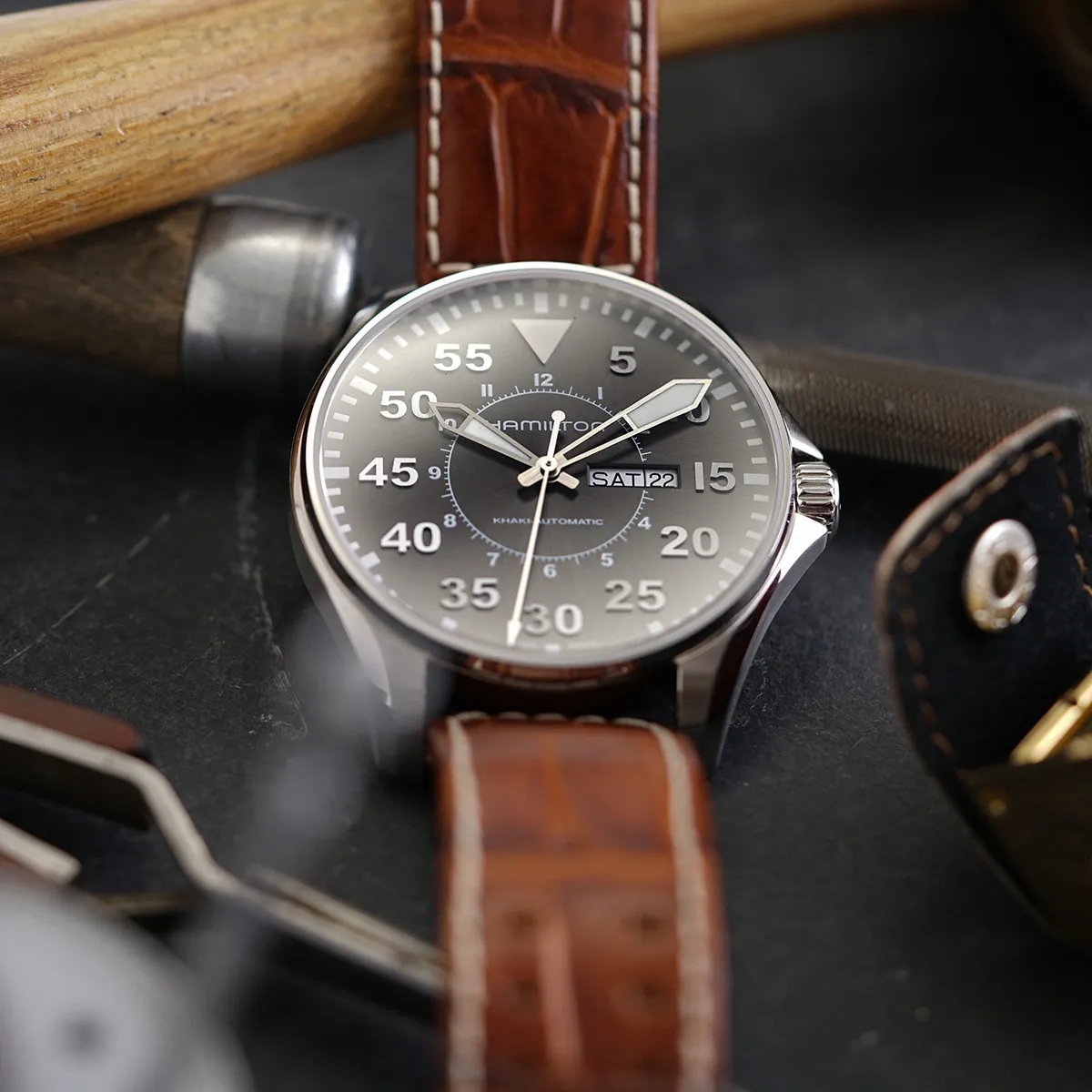 Наручные часы Hamilton Khaki Aviation H64715885