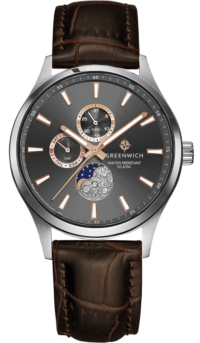 Наручные часы Greenwich Moon Walker GW 058.12.34