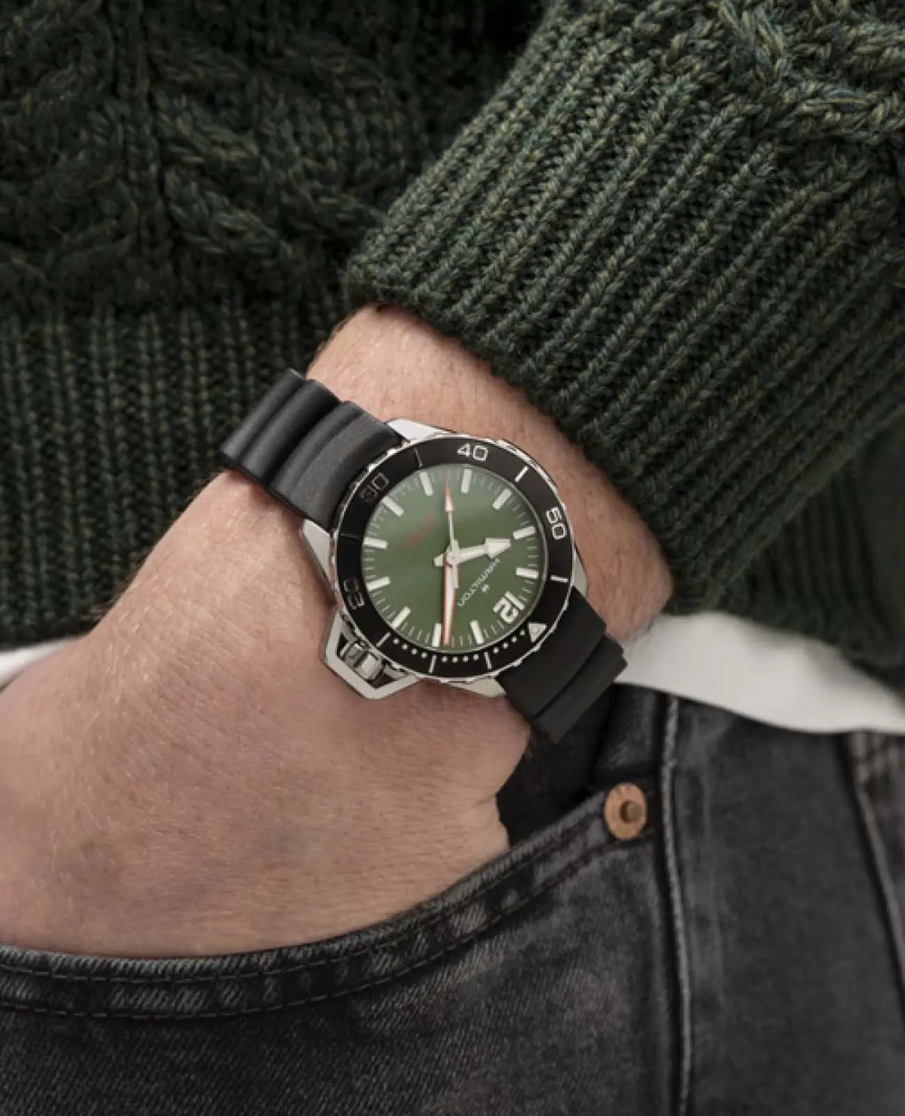 Наручные часы Hamilton Khaki Navy H77455360